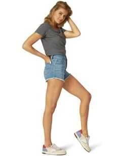 Lee High-Rise Cutoff Shorts 2 Lee High-Rise Cutoff Shorts -Lee Sales 61THUQS9kPL. AC SR736920