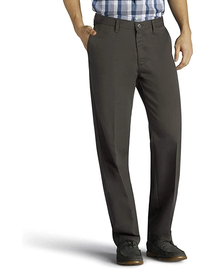 Lee Men's Big & Tall Total Freedom Stretch Relaxed Fit Flat Front Pant | Pants 2 Lee Men's Big & Tall Total Freedom Stretch Relaxed Fit Flat Front Pant | Pants - Image 2