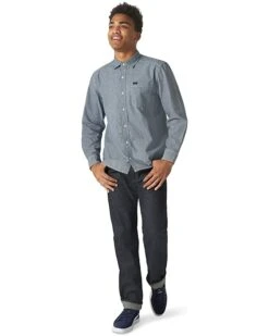 Lee Men's Woven Shirt | Shirts & Tops -Lee Sales 713fgundw8L. AC SR736920