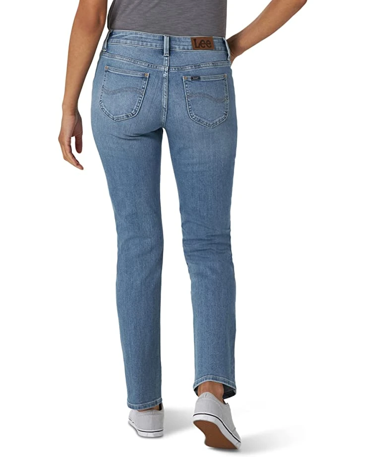 714x2jxrZL._AC_SR736920_.jpg Lee Secretly Shapes Regular Fit Straight Leg Jeans Mid-Rise -Lee Sales