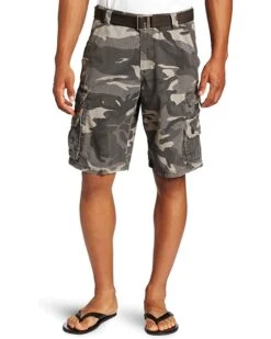 Lee Men's Big & Tall Dungarees Belted Wyoming Cargo Short | Shorts