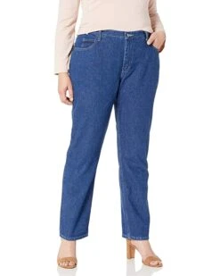 Lee Women's Plus Size Camden Relaxed Fit 5 Pocket Jean | Jeans
